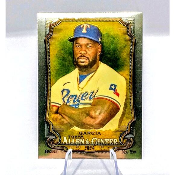 2024 Topps Allen & Ginter - Chrome Adolis Garcia #132 - Picture 1 of 2